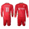 Original Trikotsatz Liverpool M.Salah 11 Heimtrikot 2021-22 Langarm Für Kinder